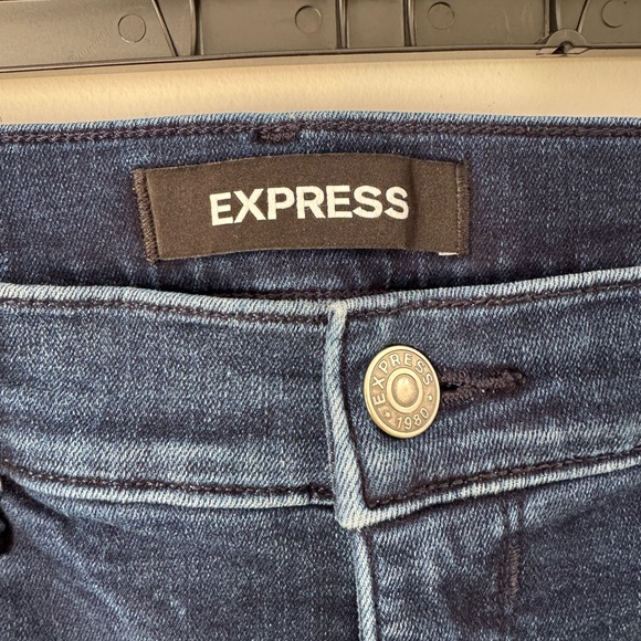 Express - STRETCH + DENIM PERFECT - ANKLE LEGGING - MID RISE 10R/10R - Picture 3 of 8